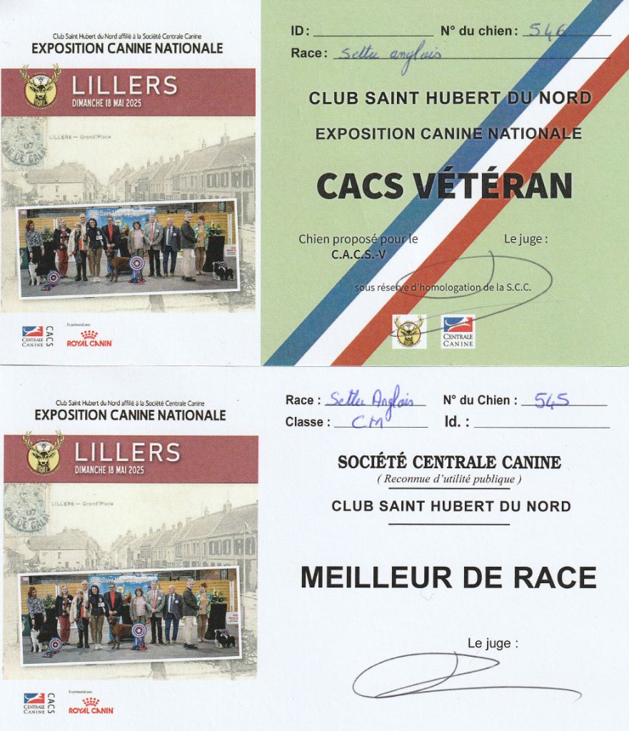 LILLERS DIMANCHE 18/05 RESULTATS